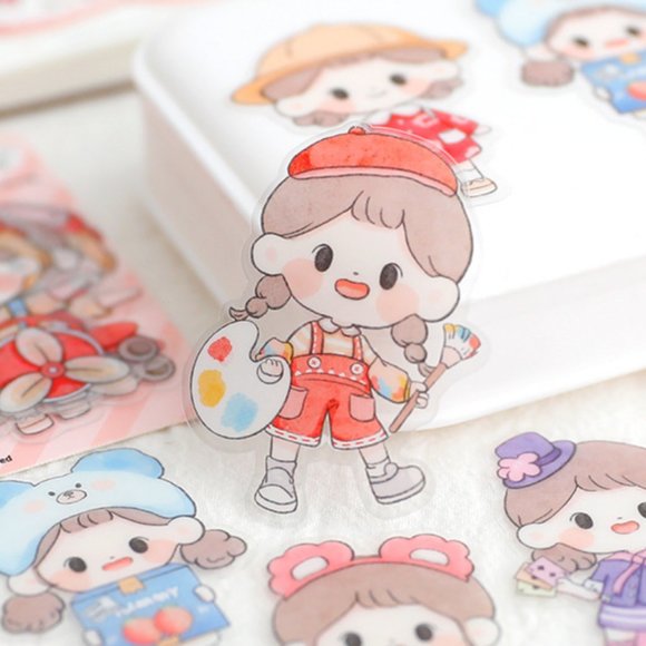 Telado Cosplay Girl Waterproof Sticker Pack - Picture 7 of 10